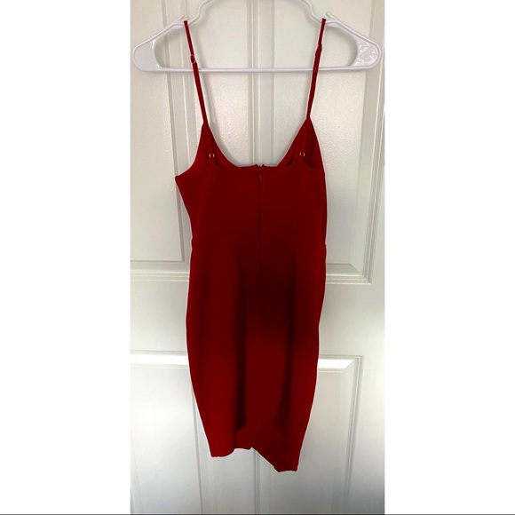 Red MIDI Dress - Picture 2 of 6